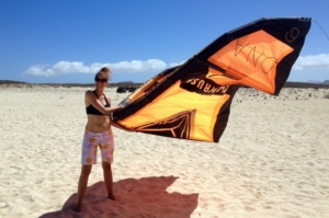 kite lesson fuerteventura