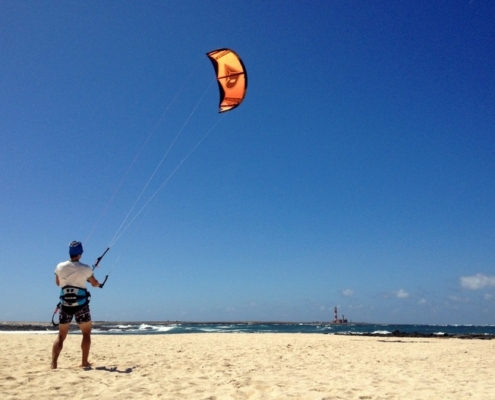kite lesson fuerteventura