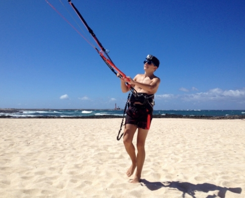 kite lesson fuerteventura