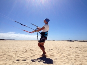 kite lesson fuerteventura