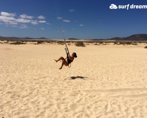 kite lesson fuerteventura