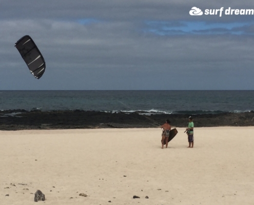 kite lesson fuerteventura