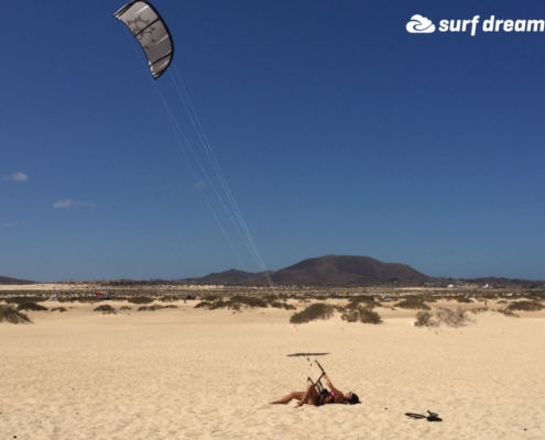 kite lesson fuerteventura