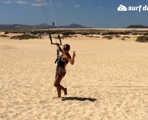 kite lesson fuerteventura