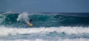 big wave surfing