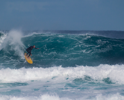 big wave surfing