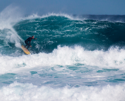 big wave surfing