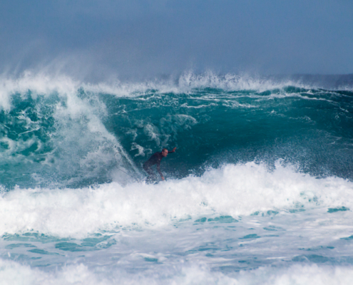 big wave surfing