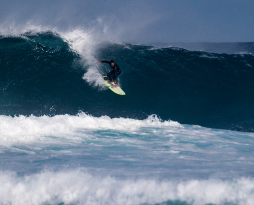 big wave surfing