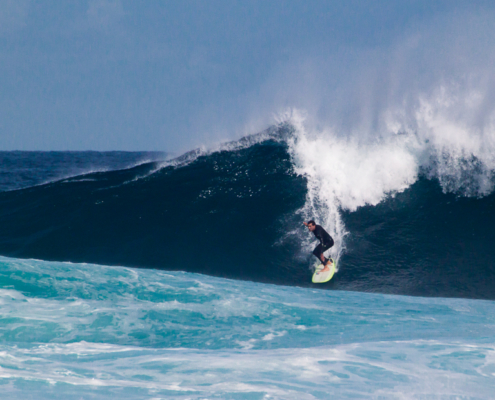 big wave surfing