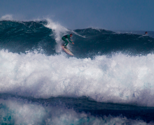 big wave surfing