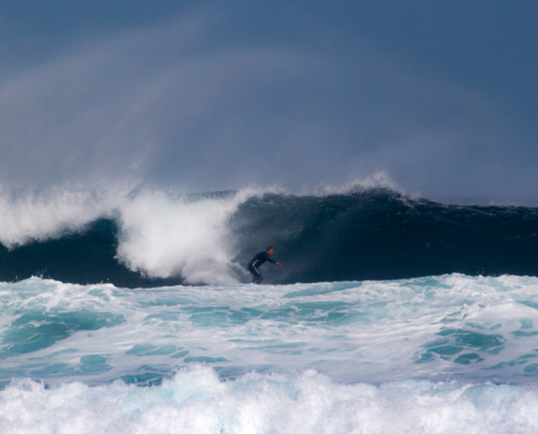 big wave surfing