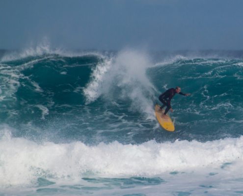 big wave surfing