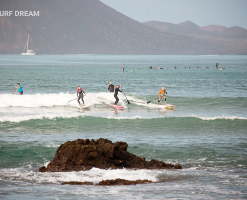 paddleboarding Fuerteventura