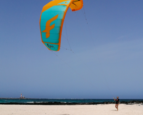 kite lesson Fuerteventura