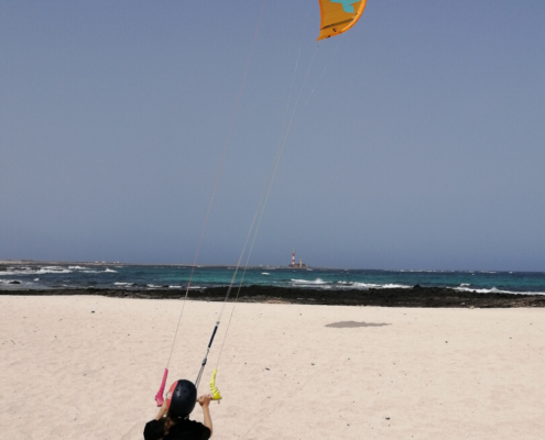 kite lesson Fuerteventura