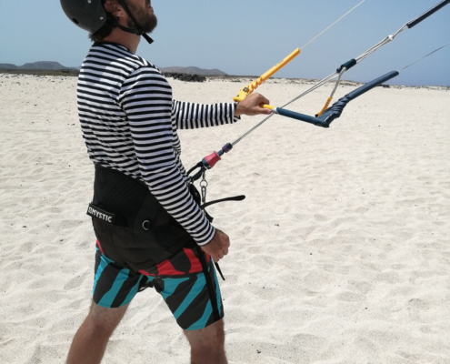 kite lesson Fuerteventura