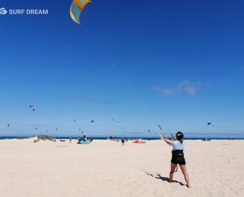 kite lesson Fuerteventura