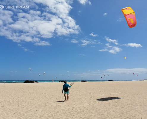 kite lesson Fuerteventura