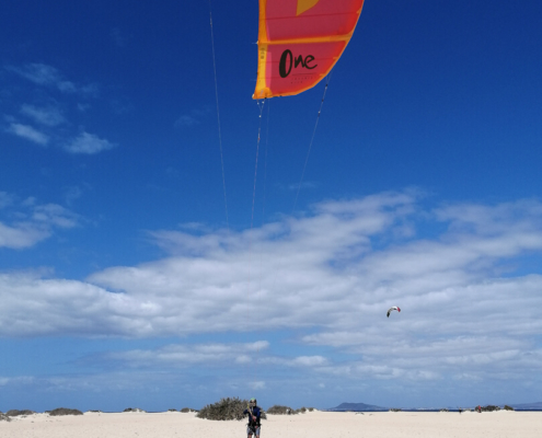 kite lesson Fuerteventura